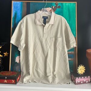 Arnold Palmer Beige Polo Shirt Large